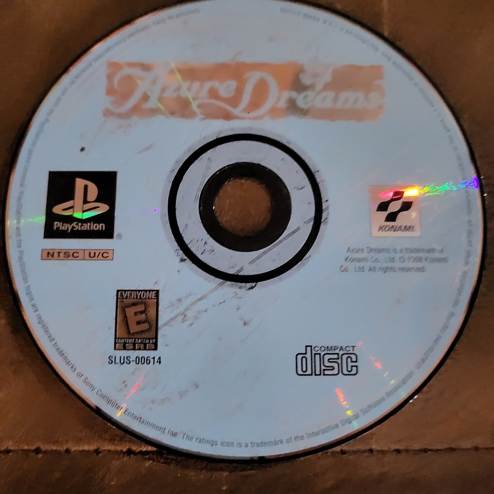 Azure Dreams Playstation 1